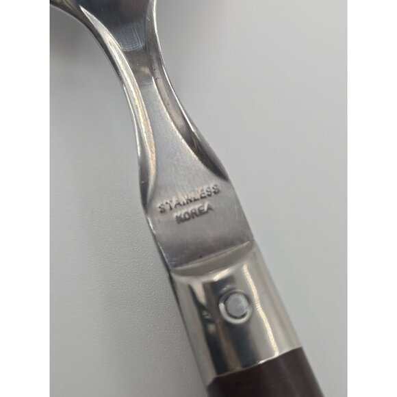 Washington Forge Mardi Gras Brown Stainless Mixed Lot Spoons Korea Replacements - Picture 3 of 4